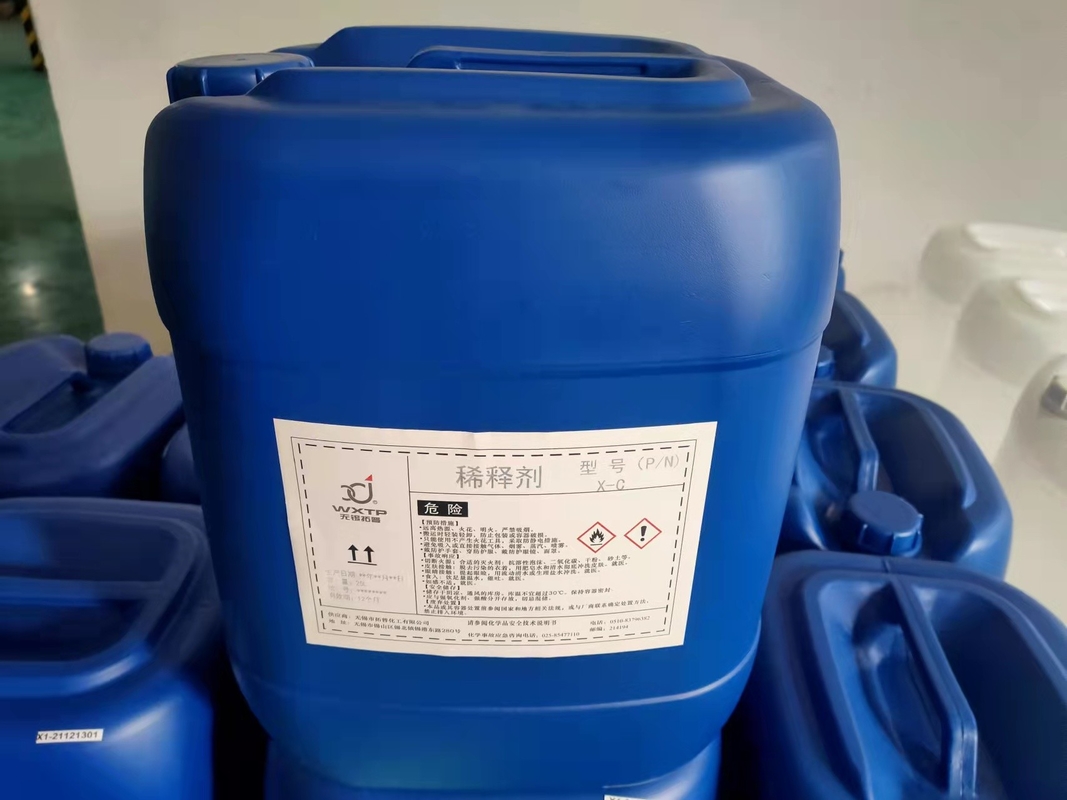 Volatile Transparent Highly Flammable Liquids Thinner Solvent For X Series Flux